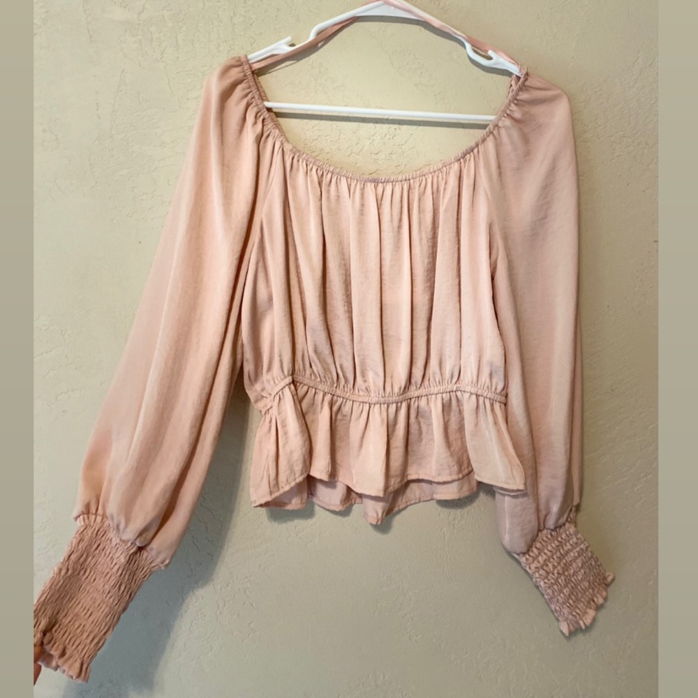 Satin Pretty Pink Top